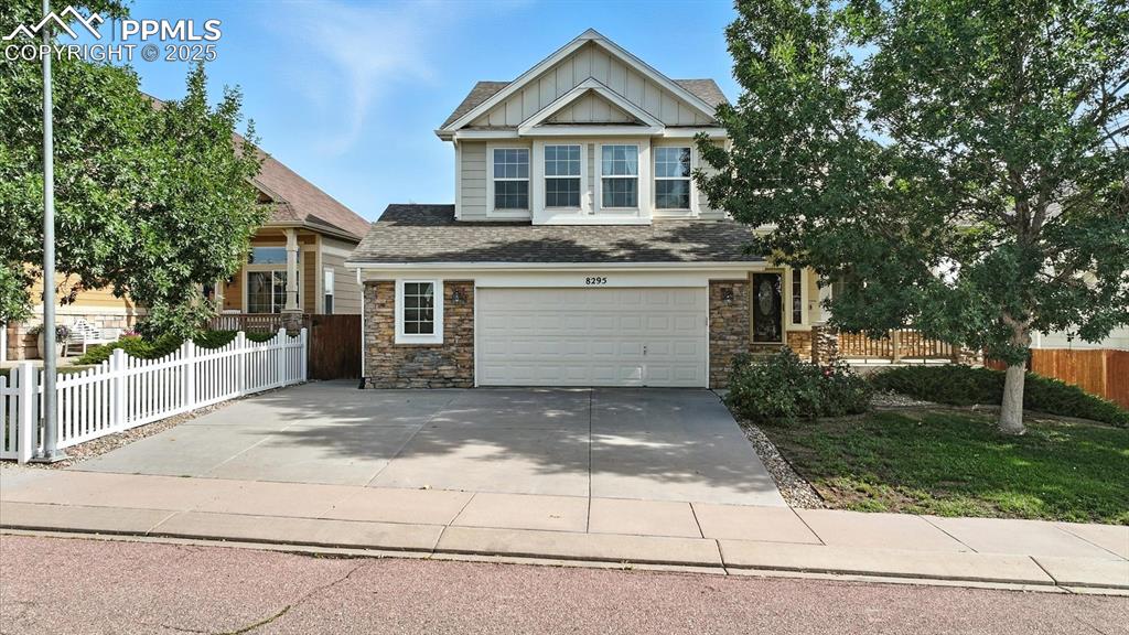 Caption: Spacious & beautifully maintained 5BR, 3.5BA, 2-story home with a walk-out Basement in the popular F