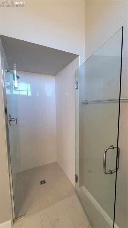 Image 8 of 39: 3/4 Bathroom to Junior Suite on Entry Level! 